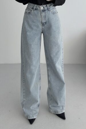 Mom Jeans High Waist Wide Leg Buttoned - Brand: XLove - Women & Kids, Baby Clothes Wholesale - Globality Store
