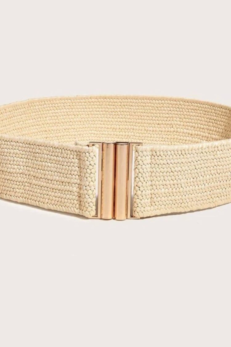 Buckle Mesh Elastic Women Belt Jacket Belt Shirt Belt Dress Belt
