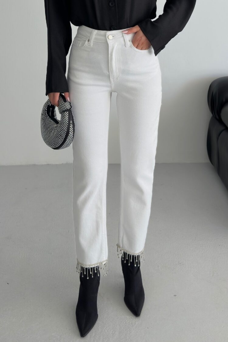 Stylish Mom Jeans With High Waist