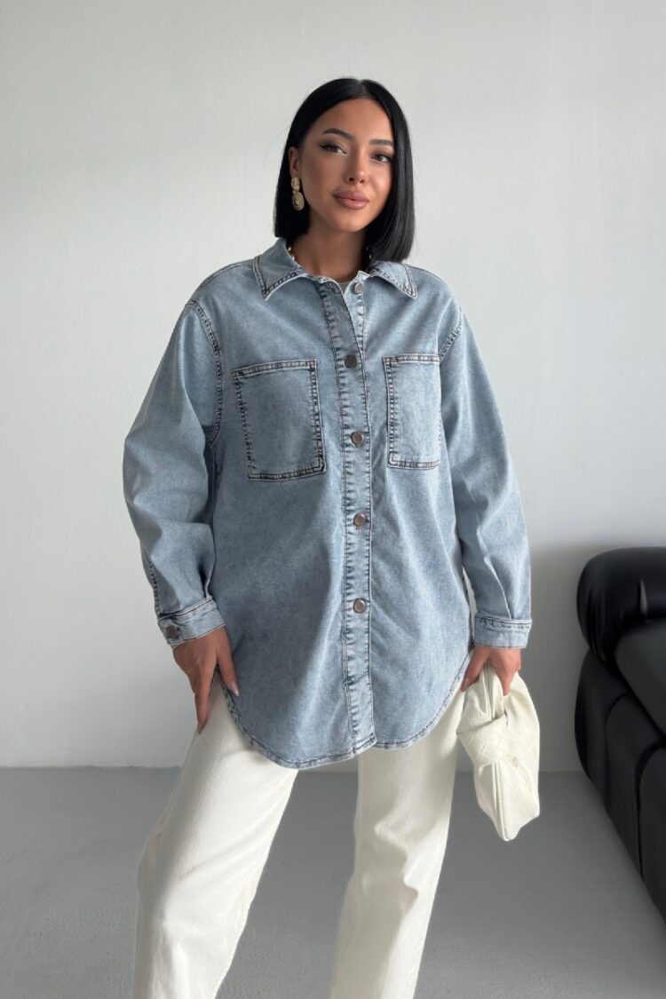 Oversized Casual Streetwear Shirt - Brand: XLove - Women & Kids, Baby Clothes Wholesale - Globality Store