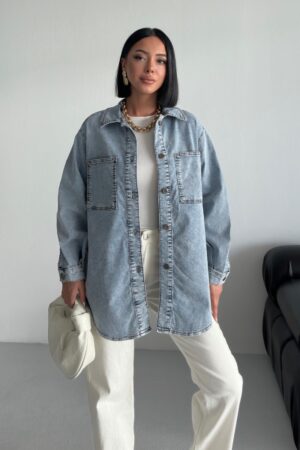 Oversized Casual Streetwear Shirt - Brand: XLove - Women & Kids, Baby Clothes Wholesale - Globality Store
