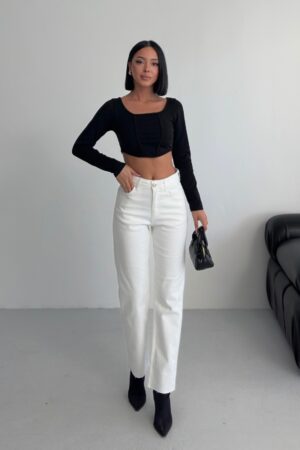 Mom Jeans With High Waist & Straight Leg - Brand: XLove - Women & Kids, Baby Clothes Wholesale - Globality Store