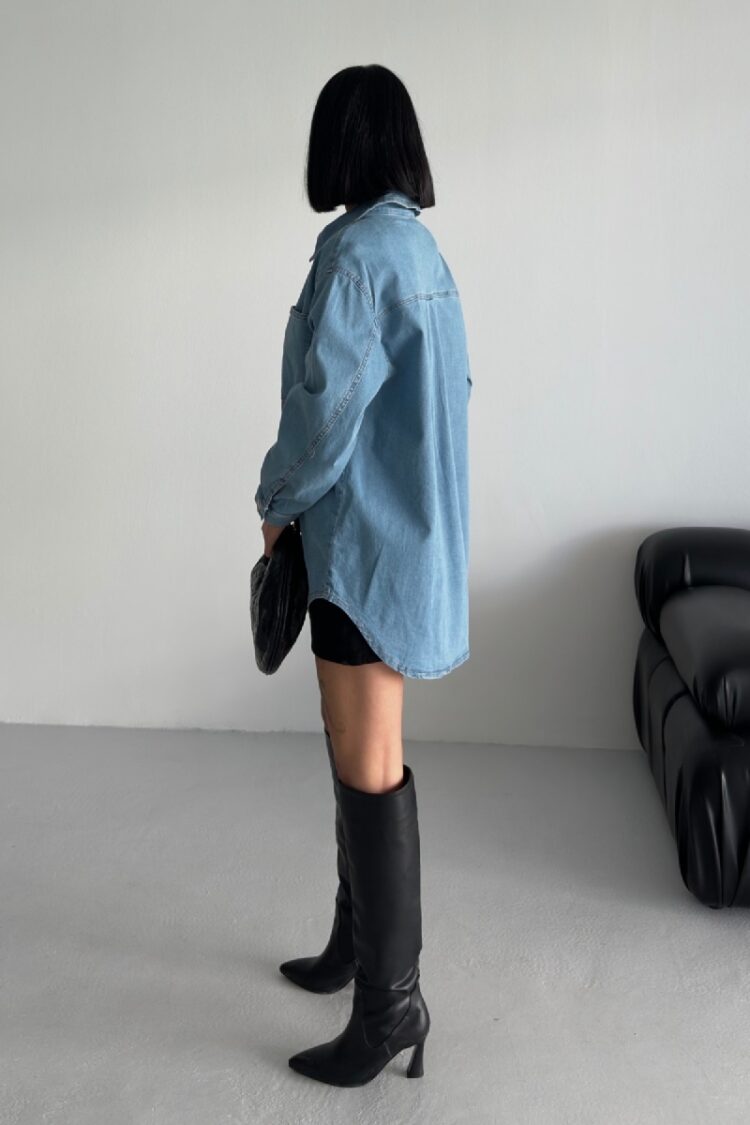 Casual Oversized Buttoned Shirt Long Sleeve