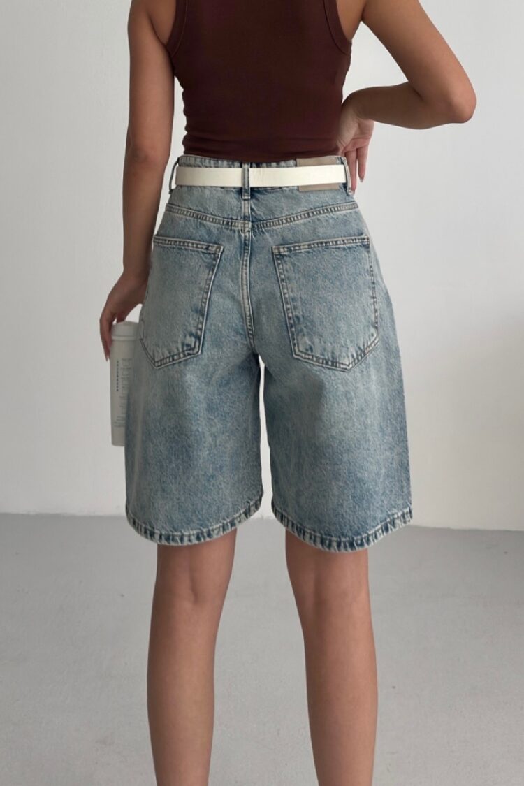 Casual Streetwear Bermuda Shorts