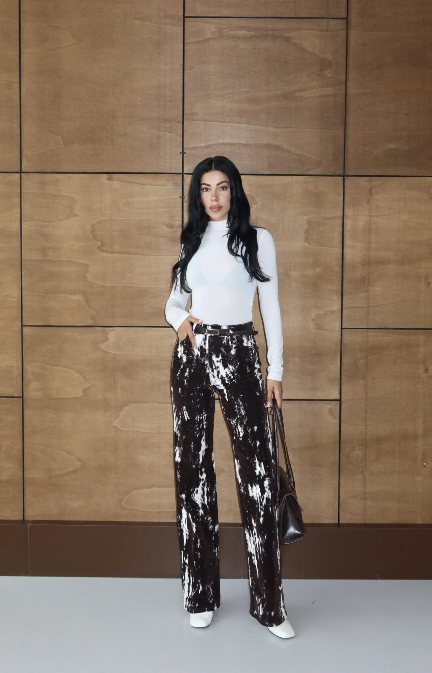Black Mom Jeans High Waist Wide Leg Casual - Brand: LACARINO - Women & Kids, Baby Clothes Wholesale - Globality Store