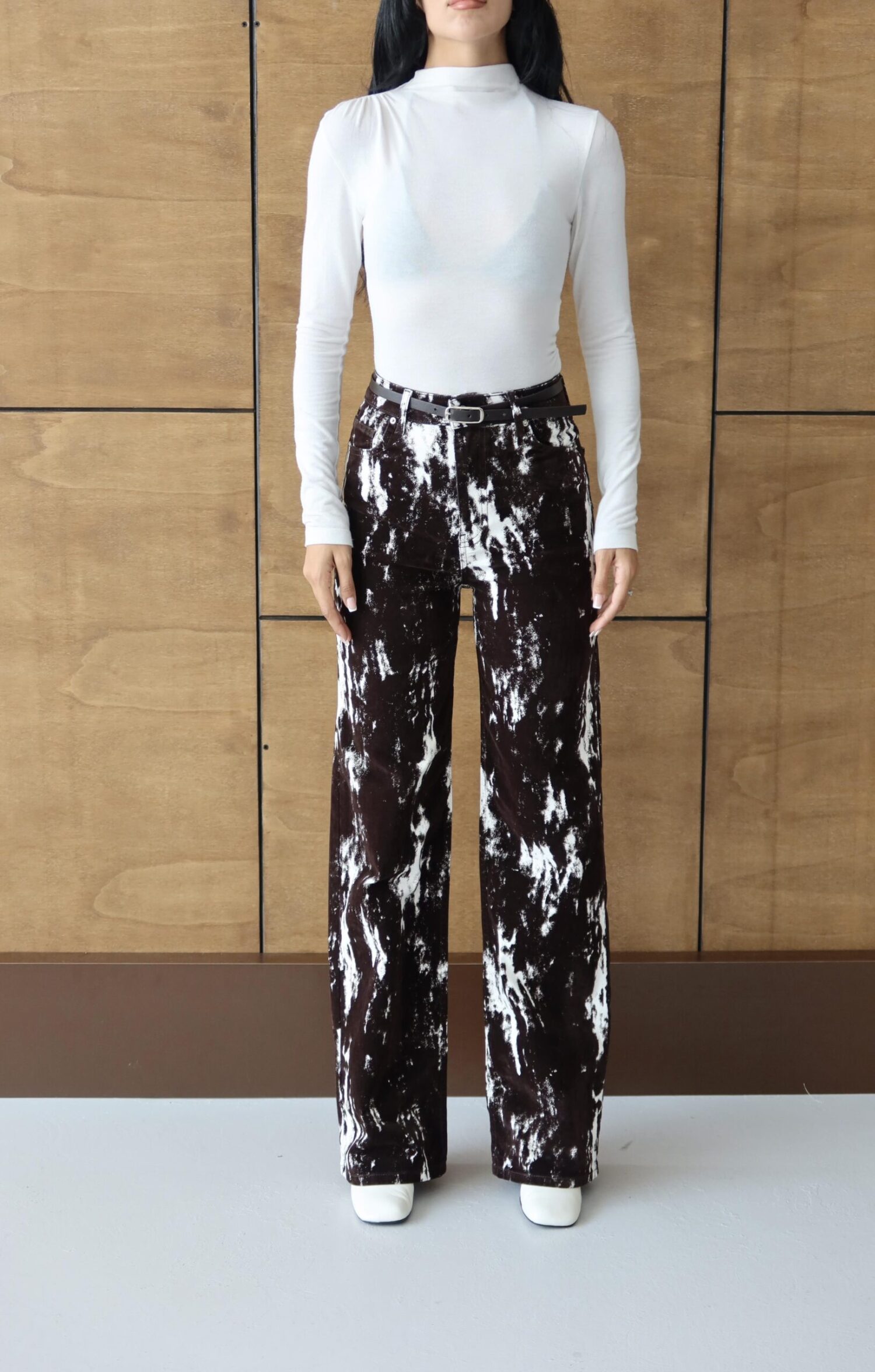 Black Mom Jeans High Waist Wide Leg Casual - Brand: LACARINO - Women & Kids, Baby Clothes Wholesale - Globality Store
