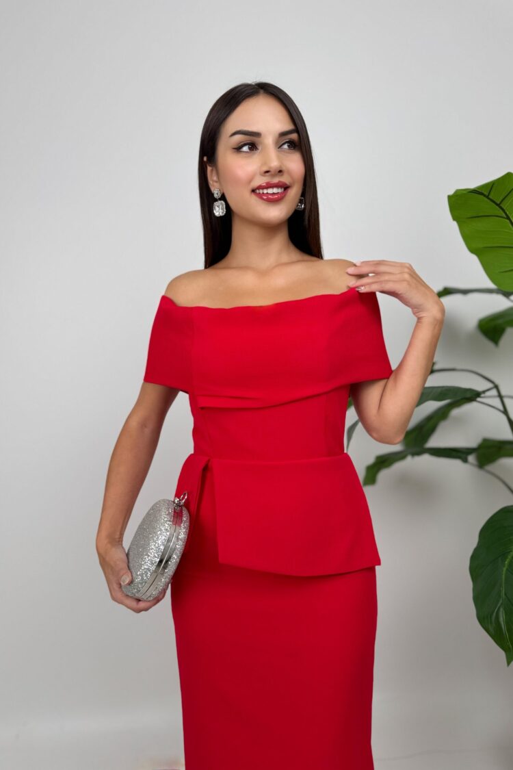 Elegant Formal Glam Sheath Dress