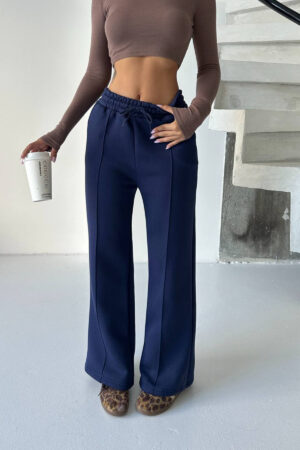 Sweatpants Jogger Wide Leg High Waist - Brand: Mode Roy - Women & Kids, Baby Clothes Wholesale - Globality Store