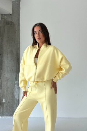 Tracksuit - Casual Sport Streetwear Zip-Up Joggers - Brand: Mode Roy - Women & Kids, Baby Clothes Wholesale - Globality Store