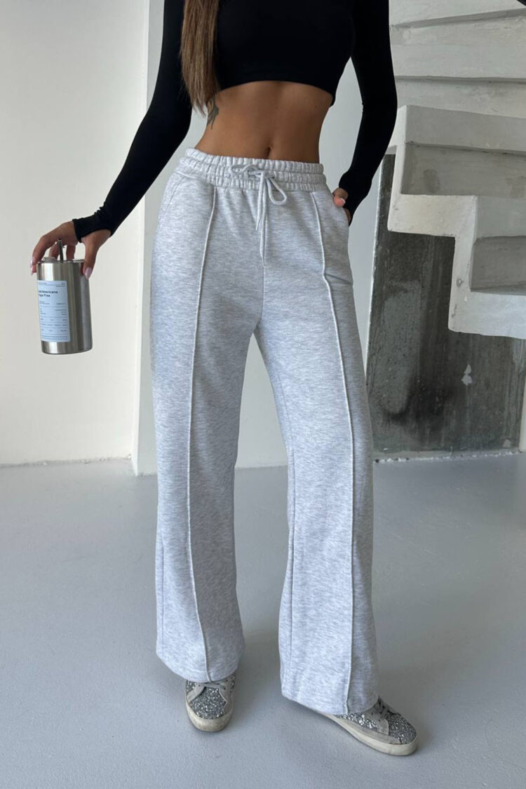 Sweatpants Jogger With Wide Leg & Drawstring - Brand: Mode Roy - Women & Kids, Baby Clothes Wholesale - Globality Store