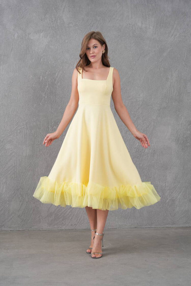 ElegantFit And Flare Dress