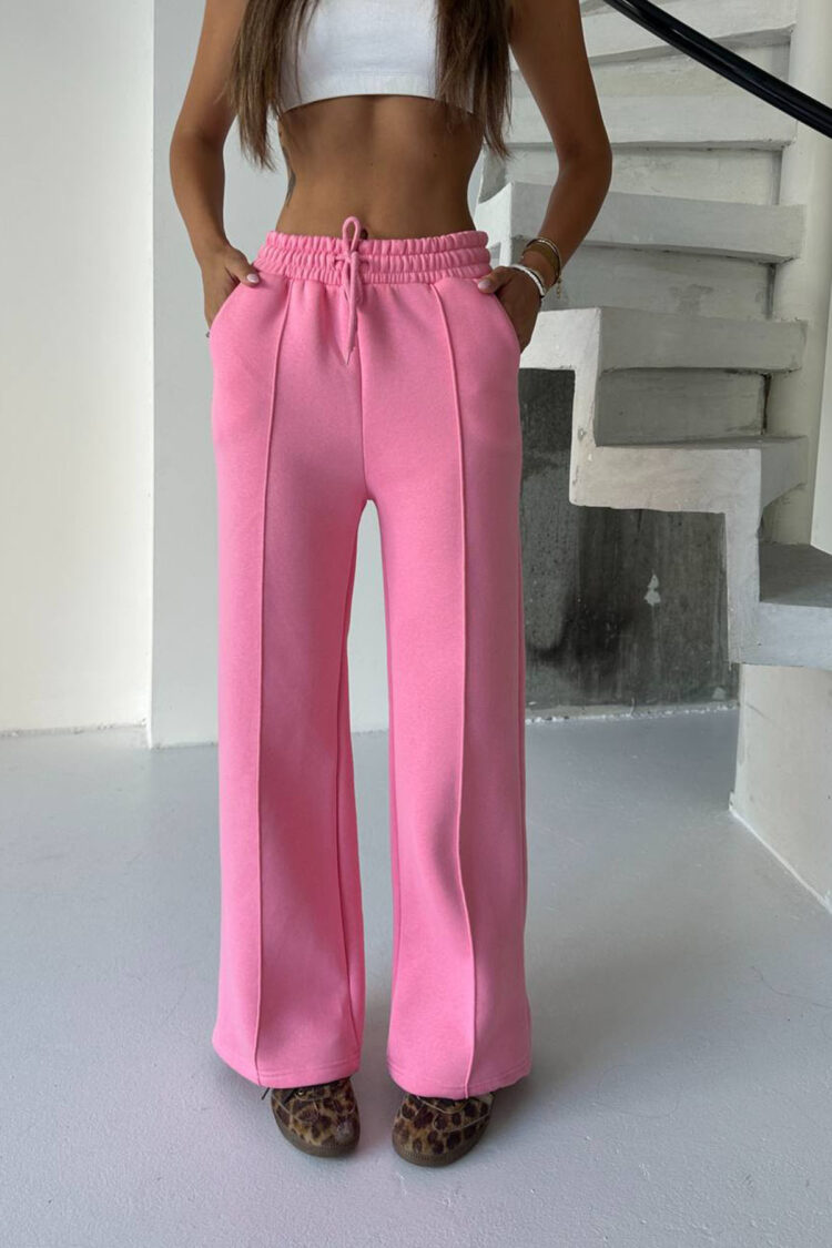 Sweatpants Jogger With Wide Leg And Drawstring - Brand: Mode Roy - Women & Kids, Baby Clothes Wholesale - Globality Store