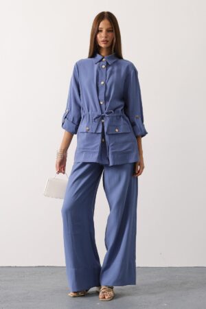 Blue Set Casual Elegant Formal - Brand: Reyon - Women & Kids, Baby Clothes Wholesale - Globality Store
