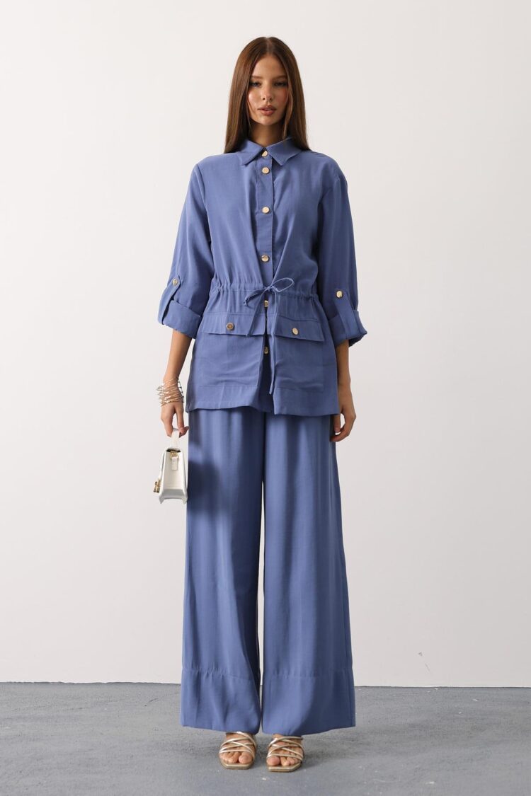 Blue Set Casual Elegant Formal