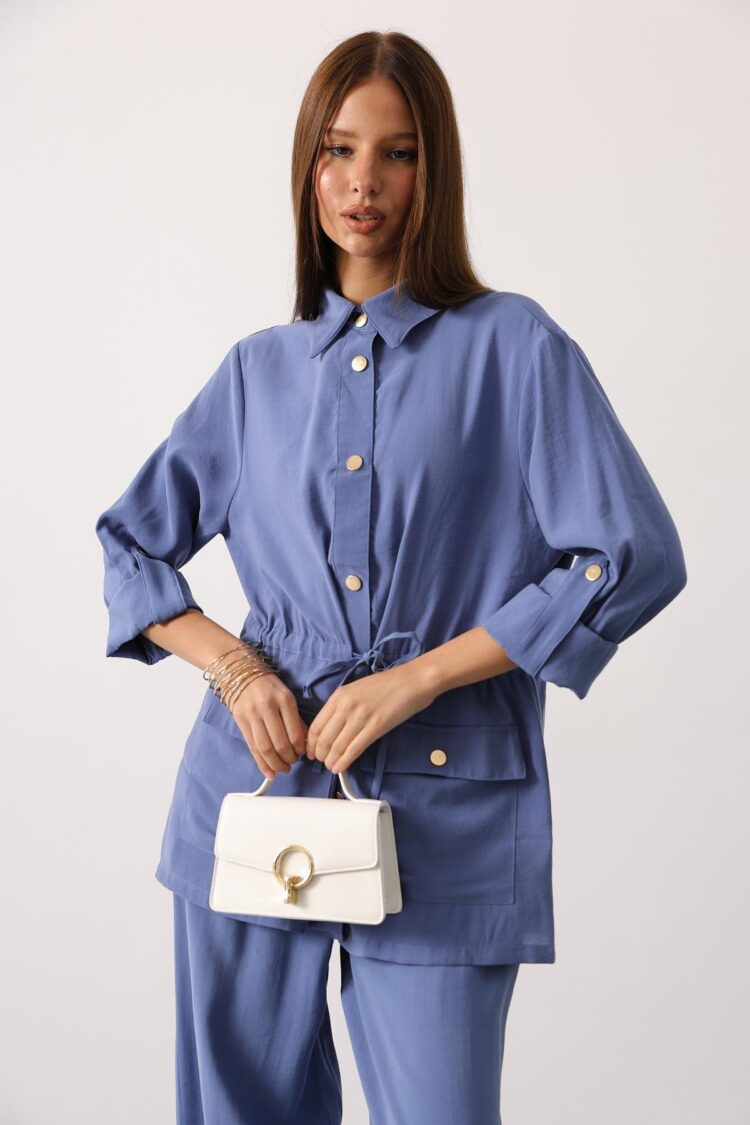 Blue Set Casual Elegant Formal