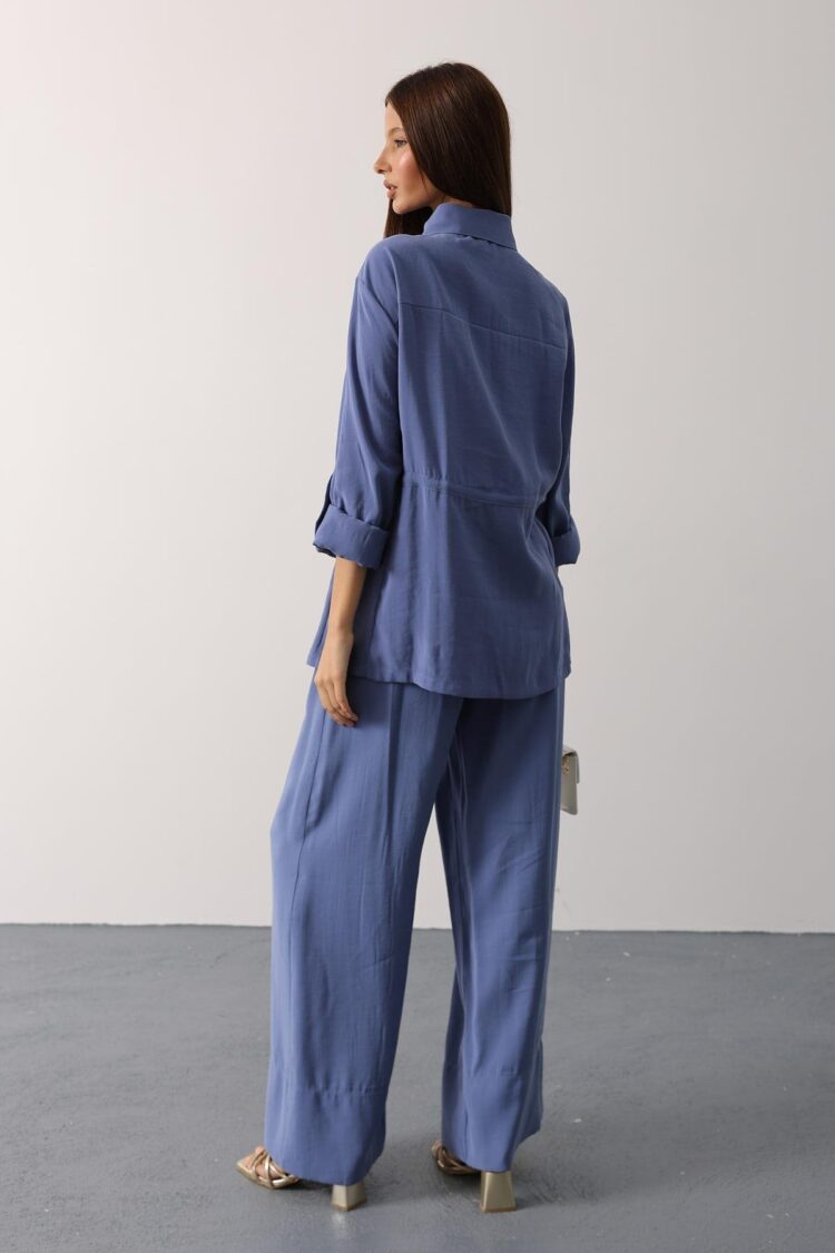 Blue Set Casual Elegant Formal