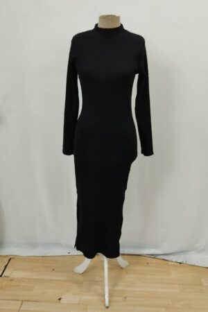 Elegant Bodycon Dress With High Neck - Brand: Janes - Women & Kids, Baby Clothes Wholesale - Globality Store
