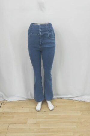 Mom Pants High Waist Long Flare Leg - Brand: Janes - Women & Kids, Baby Clothes Wholesale - Globality Store