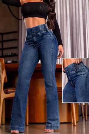 Blue Casual Sexy Bootcut Pants With Flare Leg - Brand: Janes - Women & Kids, Baby Clothes Wholesale - Globality Store