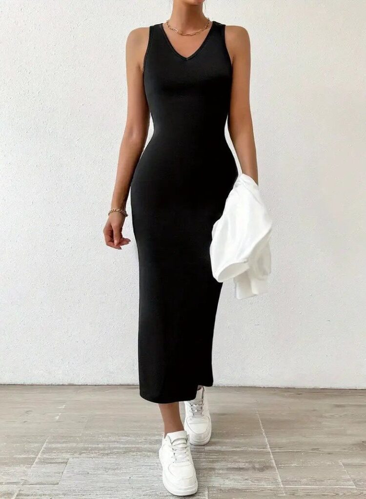 Black Elegant Casual Set