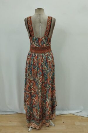 Mix Color Fit And Flare Boho Dress - Brand: Janes - Women & Kids, Baby Clothes Wholesale - Globality Store