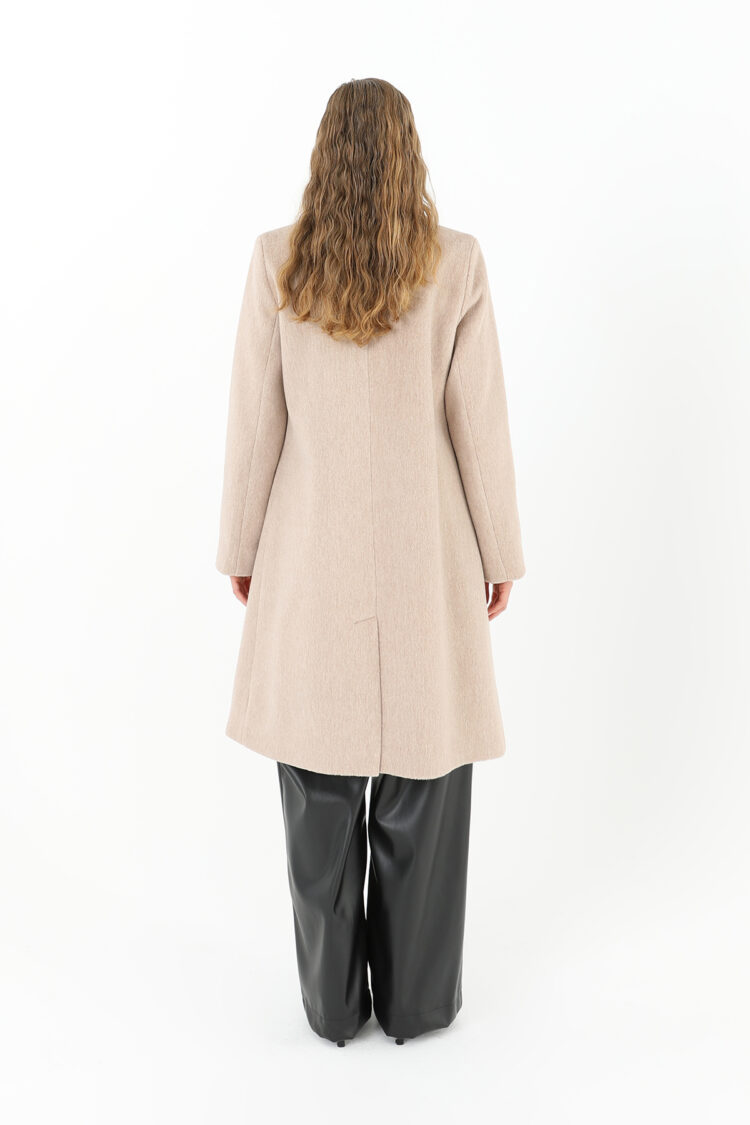 Single-Breasted Long Formal Coat