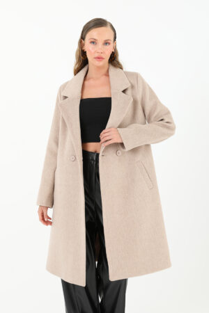 Single-Breasted Long Formal Coat - Brand: Puane - Women & Kids, Baby Clothes Wholesale - Globality Store