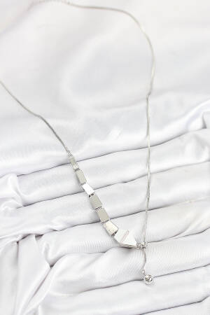Brass Snake Model Silver Color Elevator Women Necklace - Brand: Ebijuteri - Women & Kids, Baby Clothes Wholesale - Globality Store