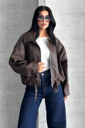 Bomber Jacket Oversized Casual Streetwear - Brand: My Jest Fashion - Women & Kids, Baby Clothes Wholesale - Globality Store