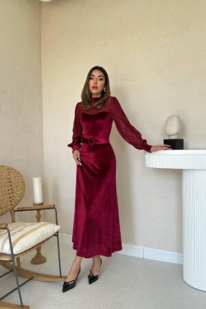 Elegant A-Line Midi Dress - Brand: Elisa - Women & Kids, Baby Clothes Wholesale - Globality Store