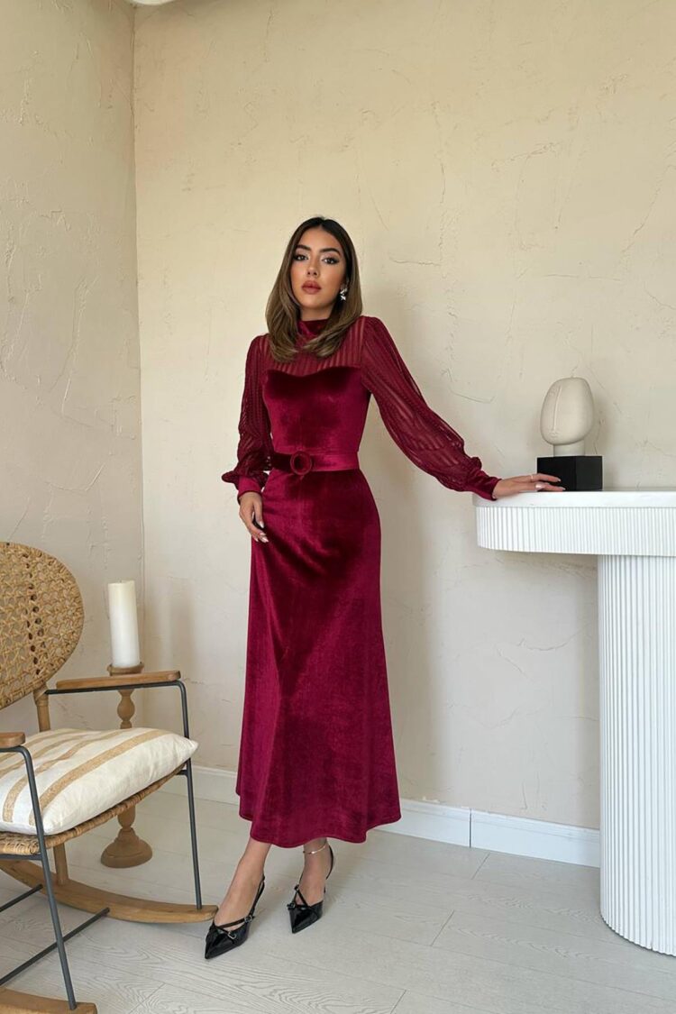 Elegant A-Line Midi Dress - Brand: Elisa - Women & Kids, Baby Clothes Wholesale - Globality Store