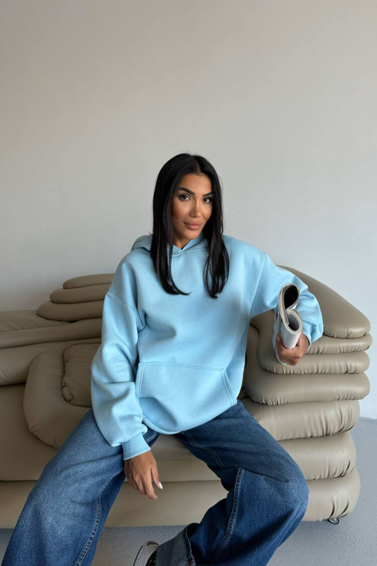 Casual Streetwear Sweatshirt With Hooded Neck