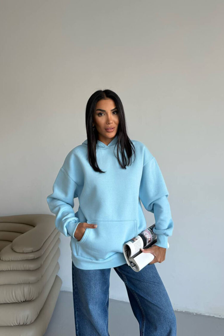 Casual Streetwear Sweatshirt With Hooded Neck