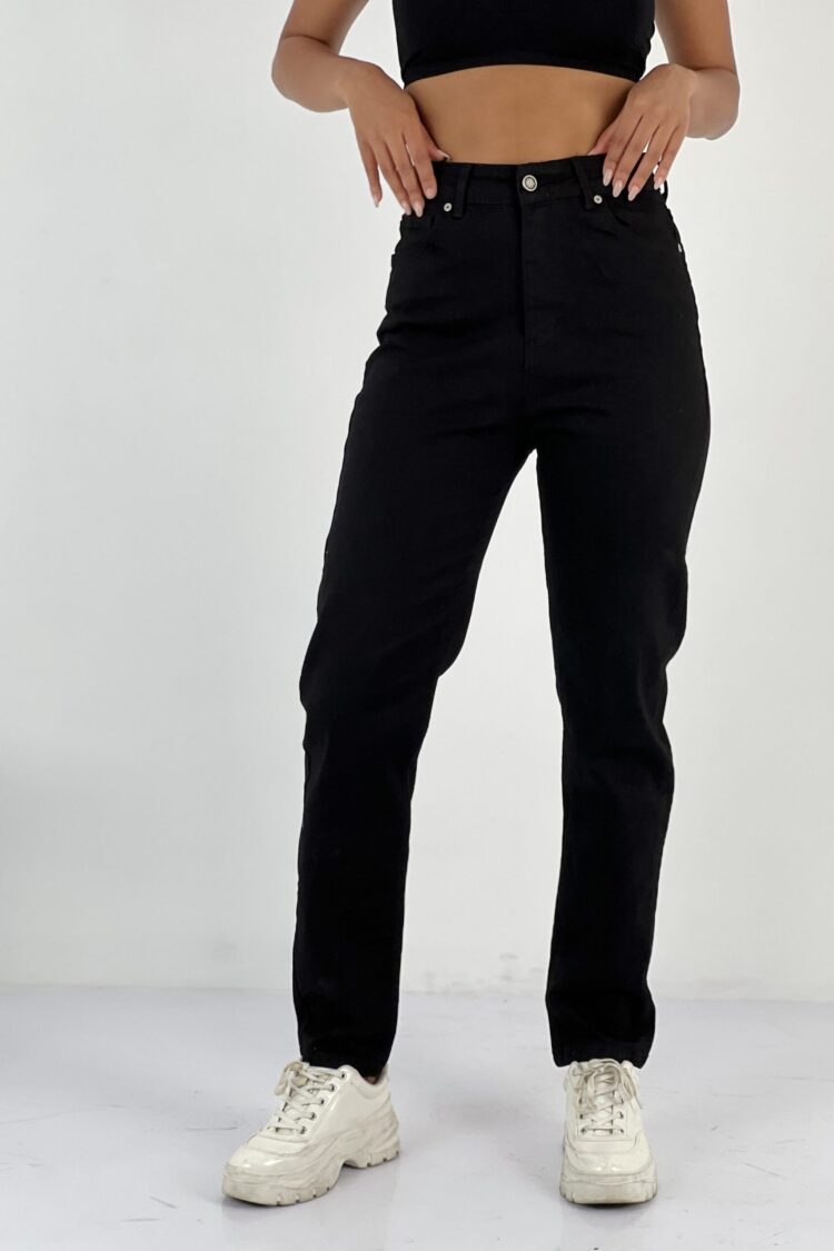 Mom Jeans High Waist Straight Leg Buttoned - Brand: MISS POEM - Women & Kids, Baby Clothes Wholesale - Globality Store