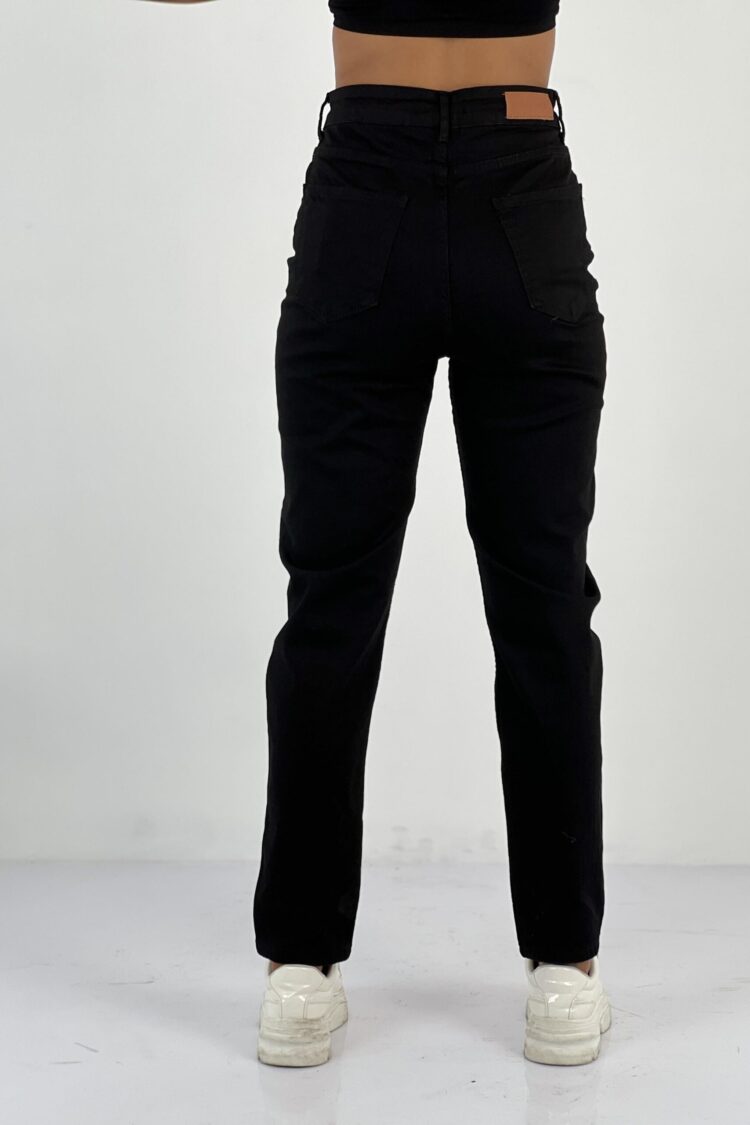 Mom Jeans High Waist Straight Leg Buttoned