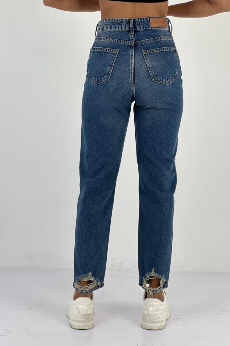 Mom Jeans High Waist Casual Streetwear