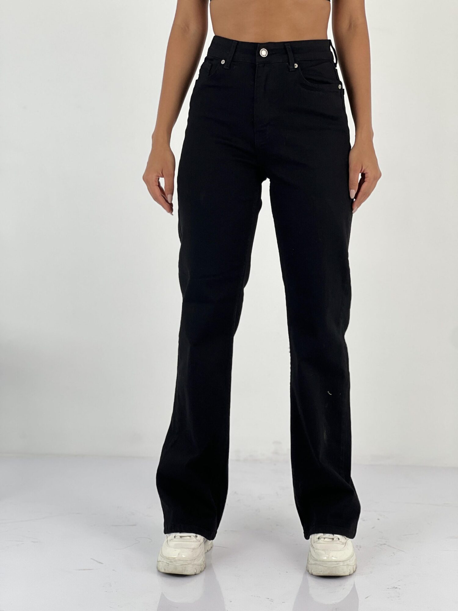 Mom Jeans High Waist Straight Leg Buttoned - Brand: MISS POEM - Women & Kids, Baby Clothes Wholesale - Globality Store