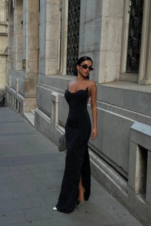 Sexy Elegant Sequined Slip Dress - Brand: My Jest Fashion - Women & Kids, Baby Clothes Wholesale - Globality Store
