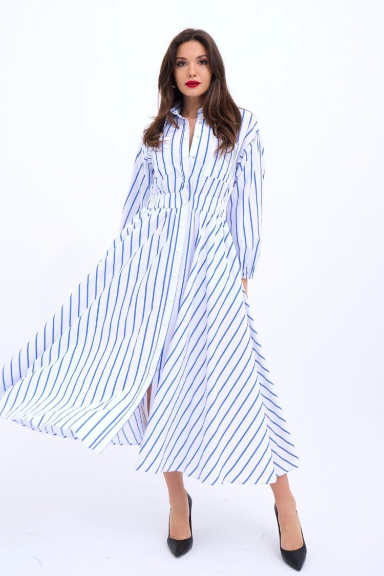 Striped Dress - Multicolor