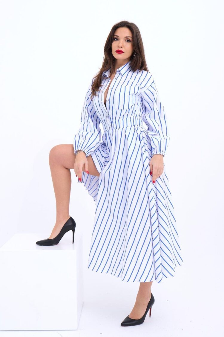 Striped Dress - Multicolor