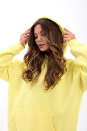 Oversized Casual Sport Streetwear Hoodie - Brand: Fame - Women & Kids, Baby Clothes Wholesale - Globality Store