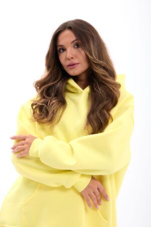 Oversized Casual Sport Streetwear Hoodie - Brand: Fame - Women & Kids, Baby Clothes Wholesale - Globality Store