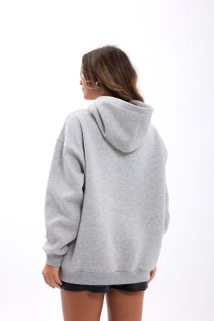 Oversized Casual Sweatshirt With Hooded Neck - Brand: Fame - Women & Kids, Baby Clothes Wholesale - Globality Store