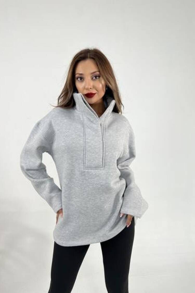 Sweatshirt Casual Streetwear Sport Oversized Fit Hooded Neck Regular Sleeve For Work Birthday Lounge Gym Christmas Fall Winter - Brand: Fame - Women & Kids, Baby Clothes Wholesale - Globality Store