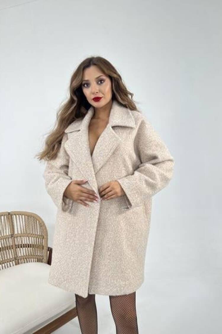 Elegant Single-Breasted Coat - Brand: Fame - Women & Kids, Baby Clothes Wholesale - Globality Store