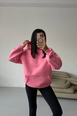 Sweatshirt Oversized Hooded Casual Sport - Brand: Mode Roy - Women & Kids, Baby Clothes Wholesale - Globality Store
