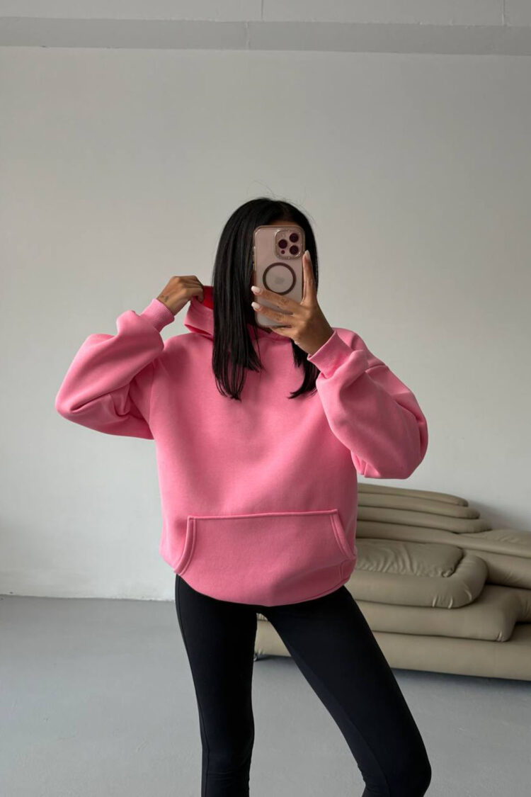 Sweatshirt Oversized Hooded Casual Sport - Brand: Mode Roy - Women & Kids, Baby Clothes Wholesale - Globality Store