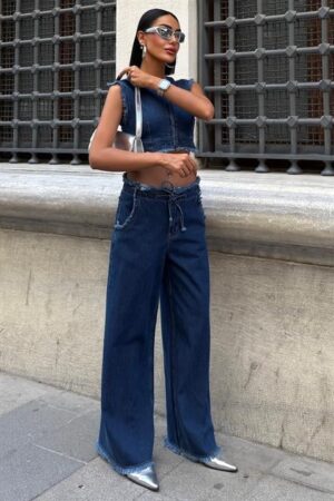 Blue Casual Streetwear Set - Brand: Sobe Istanbul - Women & Kids, Baby Clothes Wholesale - Globality Store