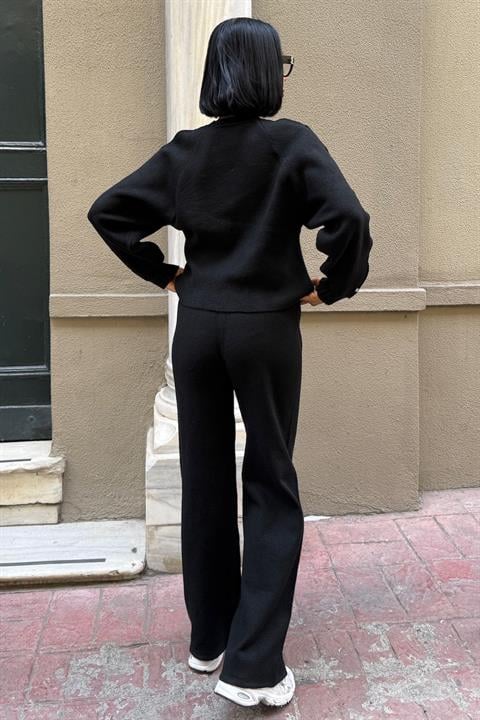 Elegant Casual Set With Palazzo Pants