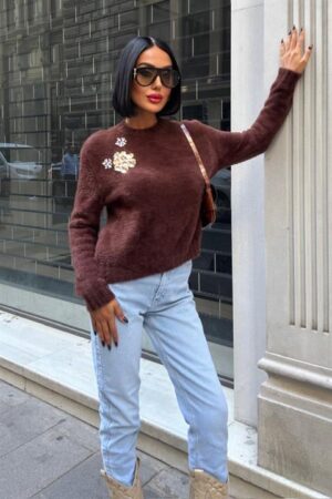 Casual Elegant Streetwear Glam Vintage Retro Sweater - Brand: Sobe Istanbul - Women & Kids, Baby Clothes Wholesale - Globality Store